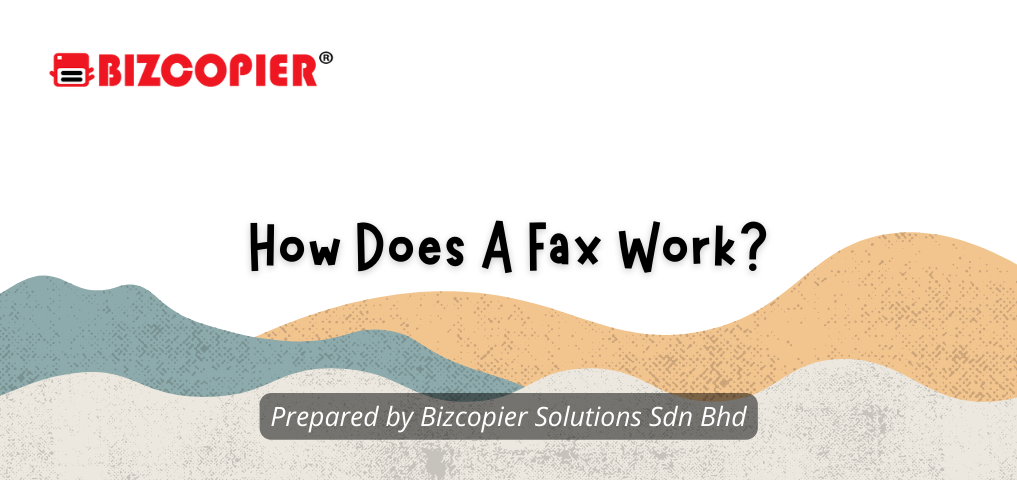 How Does A Fax Work?